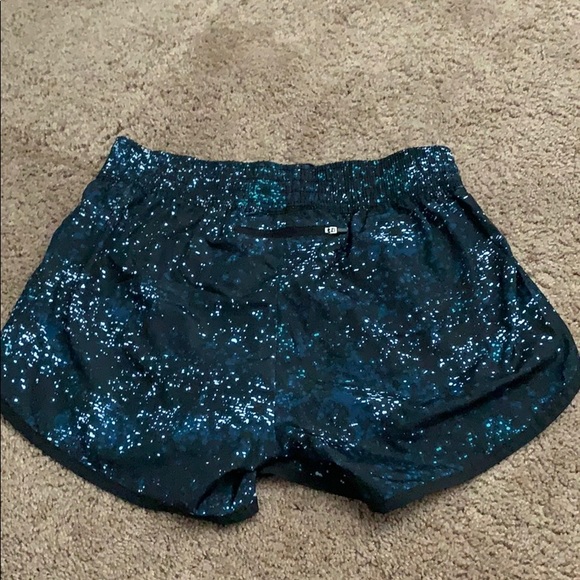 Blue speckled champion workout shorts - Picture 2 of 2